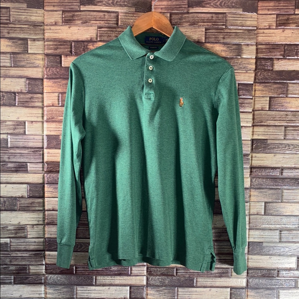 EUC Custom Slim Fit Soft Cotton Polo Shirt Polo Ralph Lauren Big Boys Small
